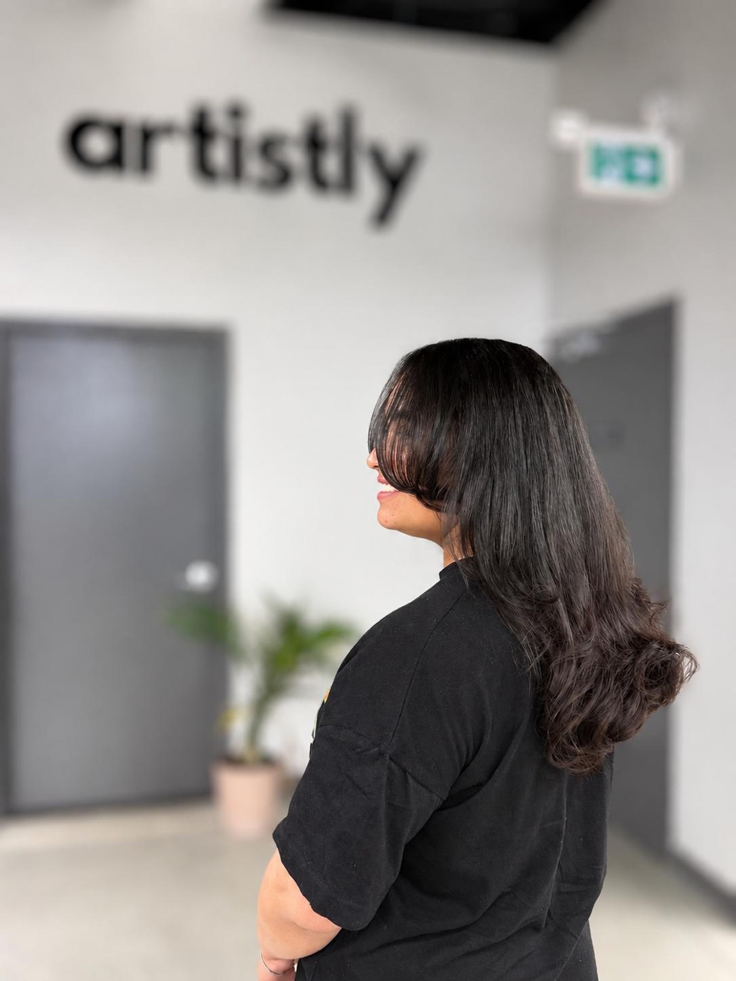 Hair work by Navpreet at Artistly, Winnipeg