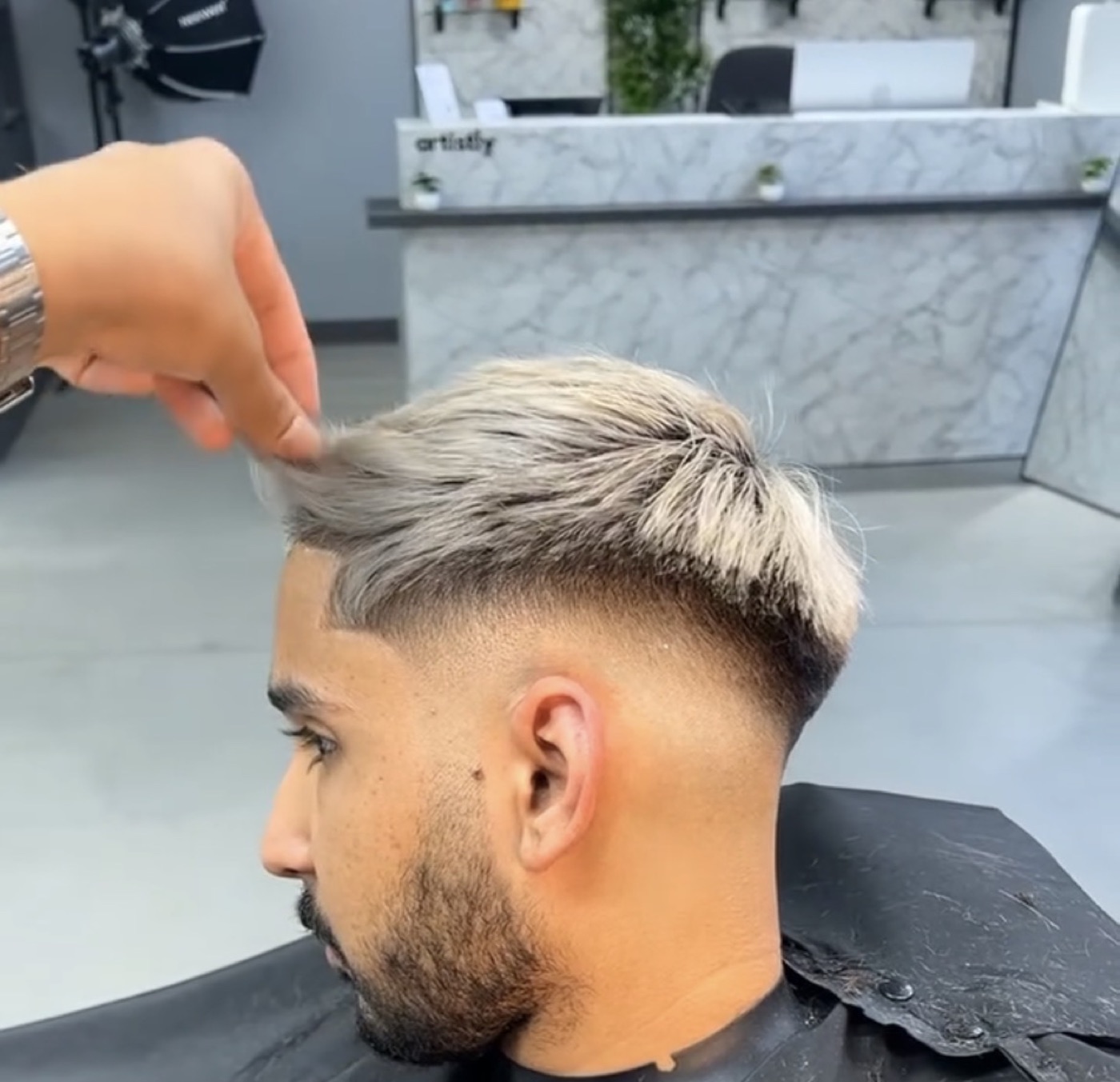 Hair work by Noor at Artistly, Winnipeg